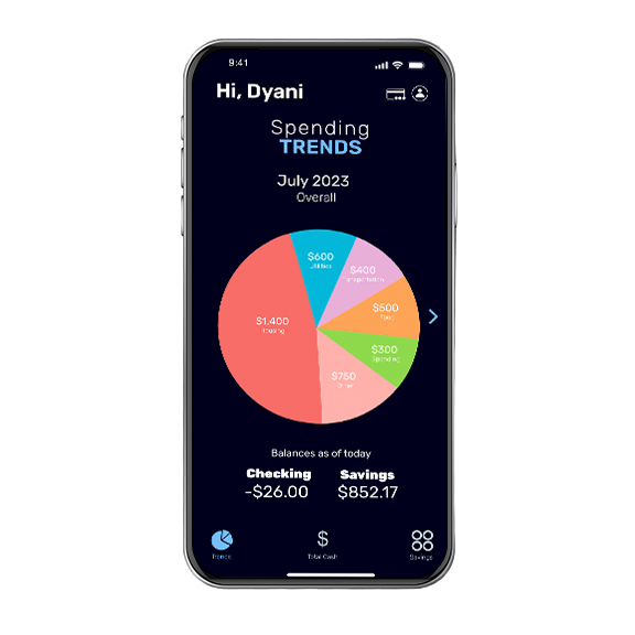 image of a prototype screen for the redesign of OnePay